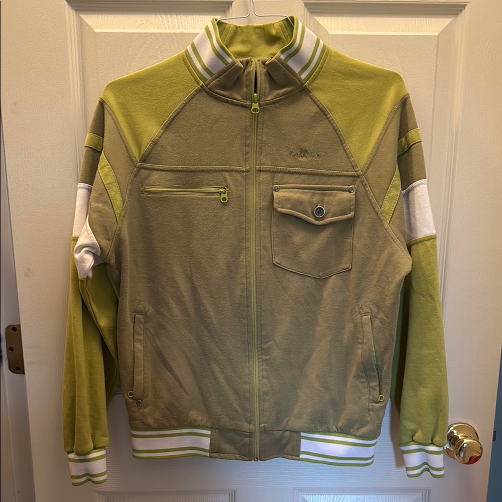 Men's Green Track Jacket